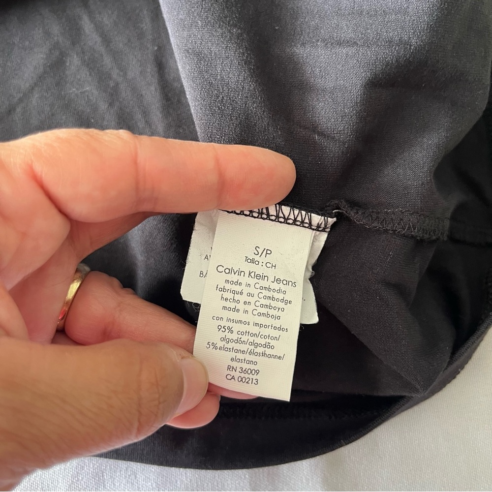 Calvin Klein Women's Black Long Sleeve Top - Picture 5 of 7